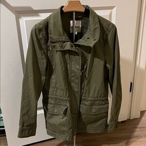 Madewell Women’s Utility Jacket in Olive Medium